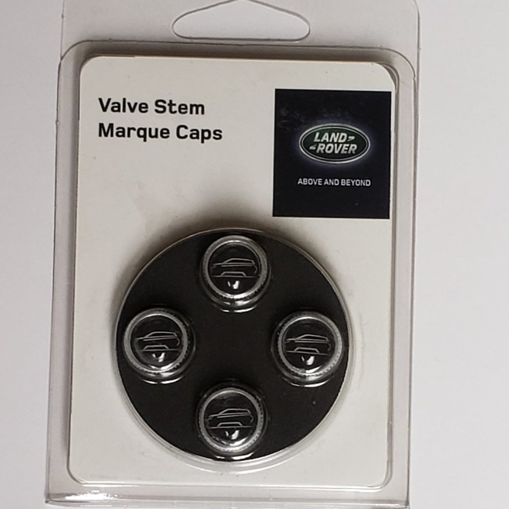 Range Rover Evoque Tire Valve Stem Caps-NEW!